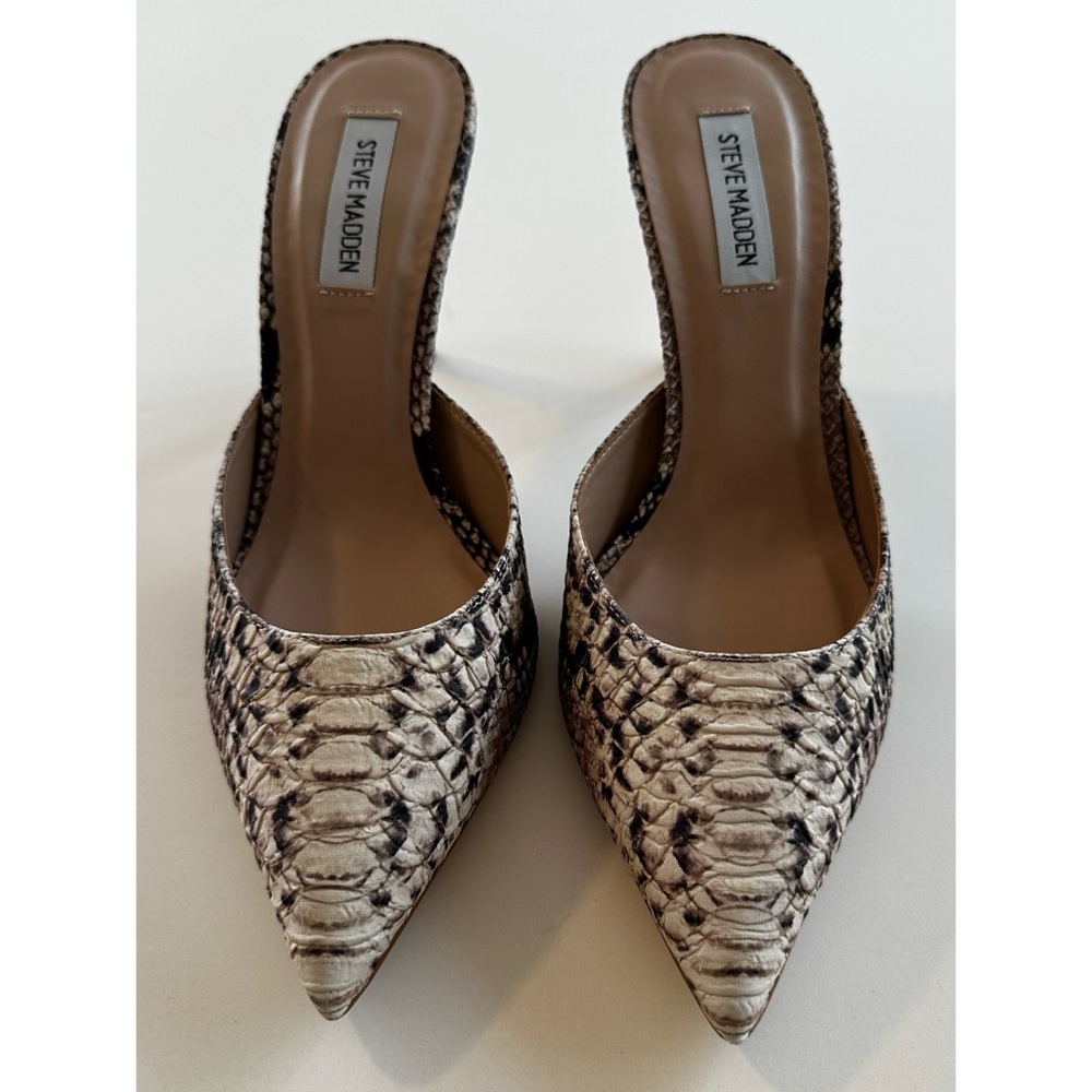 Steve Madden Elyse Snake Mule - Picture 4 of 6